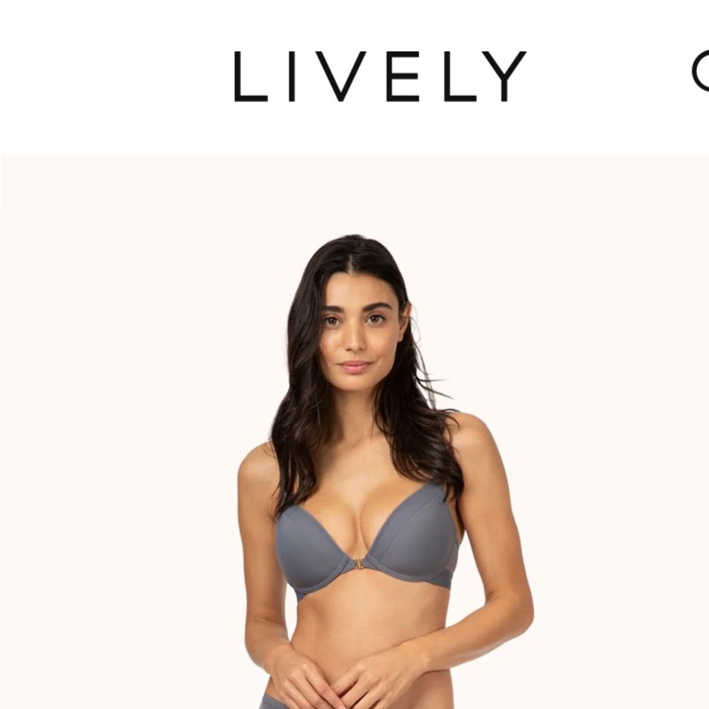 The Front Close No Wire Lively Bra Sz 36B